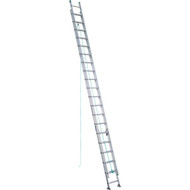 Werner 40 Ft. Aluminum Extension Ladder with 225 Lb. Load Capacity Type II Duty Rating