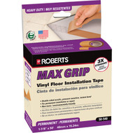 Max Grip 1-7_8 In. W x 50 Ft. L Vinyl Floor Installation Tape