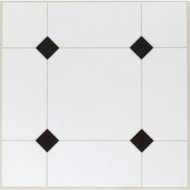 Home Impressions Black Diamond 12 In. x 12 In. Vinyl Floor Tile (45 Sq. Ft._Box)