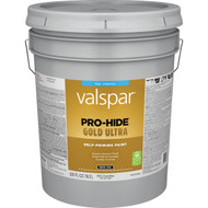 Valspar Pro-Hide Gold Ultra Zero VOC Latex Flat Interior Wall Paint  Pastel Base  5 Gal.