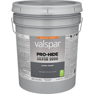 Valspar Pro-Hide Silver 5000 Latex Semi-Gloss Interior Wall Paint  Pastel Base  5 Gal.