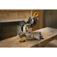 DEWALT 20V MAX 7-1_4 In. Sliding Compound Cordless Miter Saw Kit with 4.0 Ah Battery & Charger