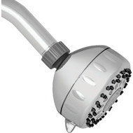 Waterpik PowerSpray+ 5-Spray 1.8 GPM Fixed Shower Head  Chrome