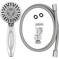 Waterpik PowerSpray+ 5-Spray 1.8 GPM Handheld Shower  Chrome
