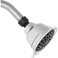 Waterpik PowerSpray+ 3-Spray 1.8 GPM Fixed Showerhead  Chrome