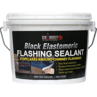 Chimney RX 1_2 Gal. Black Elastomeric Flashing Sealant