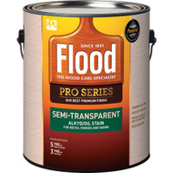 Flood Pro Series Alkyd_Oil Semi-Transparent Deck Fence and Siding Exterior Stain  Neutral Base  1 Gal.