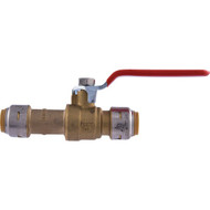 SharkBite 1_2 In. Brass Push-Fit Slip Ball Valve