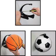 Ball Claw 8 In. W. x 8 In. H. x 6-1_2 In. D. Round Ball Storage Rack