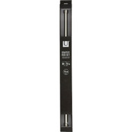 Umbra Cappa 36 In. To 72 In. 1-1_4 In. Single Curtain Rod  Nickel
