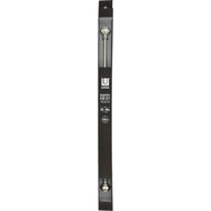 Umbra Dorset 28 In. To 48 In. 5_8 In. Single Nickel Curtain Rod