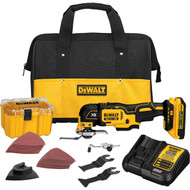 DEWALT 20V XR Brushless Cordless Oscillating Multi-Tool Kit with 2.0 Ah Battery & Charger