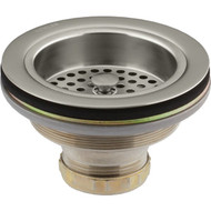 Kohler Duostrainer 3-1_2 In. to 4 In. Opening Basket Strainer Assembly in Vibrant Stainless Finish