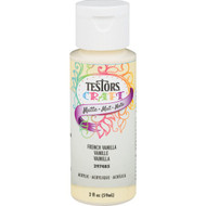 Testors 2 Oz. Acrylic Matte Craft Paint  French Vanilla