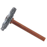 Dremel 3_4 In. Stainless Steel Wire Cleaning  Deburring and Surface-Finish Brush (2-Pack)