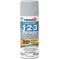 Zinsser Bulls Eye 1-2-3 13 Oz. Primer Spray  Gray