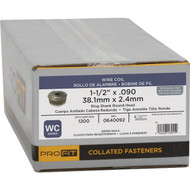 Pro-Fit 1-1_2 In. x 0.090 In. 15 Degree Wire Weld 304-Stainless Steel Coil Siding Nail (1200 Ct.)