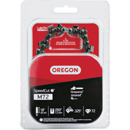 Oregon M72 SpeedCut Chainsaw Chain for 18-Inch Bar -72 Drive Links  fits Husqvarna  Dolmar  Jonsered and more