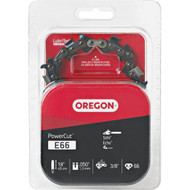 Oregon E66 PowerCut Saw Chain for 18in. Bar - 66 Drive Links - fits Stihl  Echo Poulan  Homelite  McCulloch and others