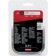 Oregon E72 PowerCut Saw Chain for 20in. Bar - 72 Drive Links - fits Echo  Husqvarna  Stihl  Makita  Craftsman and more