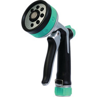 Gilmour Stainless Steel Eight-Pattern Nozzle  Black_Green