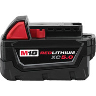 Milwaukee M18 REDLITHIUM XC 18 Volt Lithium-Ion Extended Capacity Battery  5.0 Ah (2-Pack)
