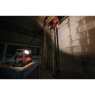 Milwaukee M18 ROVER 18 Volt Lithium-Ion LED Dual Power Corded_Cordless Work Light (Tool Only)