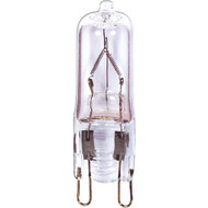 Satco 75W 120V Clear Double Loop Base T4 Halogen Special Purpose Light Bulb