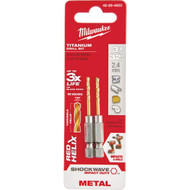 Milwaukee SHOCKWAVE Impact Duty 3_32 In. Titanium Hex Shank Drill Bit