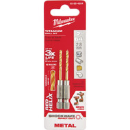 Milwaukee SHOCKWAVE Impact Duty 7_64 In. Titanium Hex Shank Drill Bit