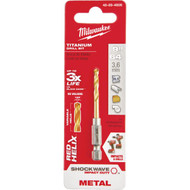 Milwaukee SHOCKWAVE Impact Duty 9_64 In. Titanium Hex Shank Drill Bit