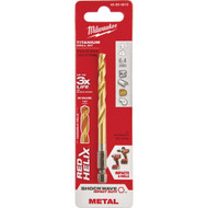 Milwaukee SHOCKWAVE Impact Duty 1_4 In. Titanium Hex Shank Drill Bit