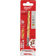 Milwaukee SHOCKWAVE Impact Duty 9_32 In. Titanium Hex Shank Drill Bit