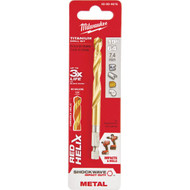 Milwaukee SHOCKWAVE Impact Duty 19_64 In. Titanium Hex Shank Drill Bit