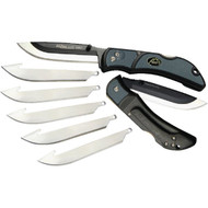 Outdoor Edge Razor-Lite Replaceable Blade 3-1_2 In. Folding Knife  Gray