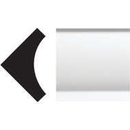 Royal 3_4 In. x 3_4 In. x 8 Ft. Inside Corner Molding