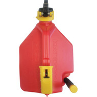 SureCan 2+ Gal. Plastic Gasoline Fuel Can  Red