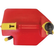 SureCan 5 Gal. Plastic Gasoline Safety Fuel Can  Red