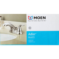 Moen Adler 2-Handle Lever Centerset Bathroom Faucet with Pop-Up  Chrome