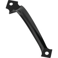 National 6-1_2 In. Balck Ornamental Gate Pull