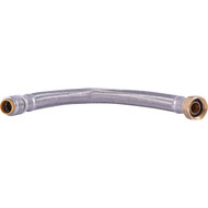 SharkBite 1_2 In. X 3_4 In. FIP X 15 In. L Braided Flexible Water Heater Connector