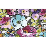 Apache Masterpiece Blossoms 18 In. x 30 In. Fiber_Recycled Rubber Door Mat