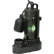 ECO-FLO 1_3 HP Wide Angle Switch Submersible Thermoplastic Sump Pump