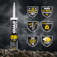OSI QUAD MAX 9.5 Oz. Sealant  White