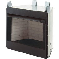 Superior 38-1_4 In. W x 37-5_8 In. H x 22 In. D 36-1_8 W x 27-7_16 H x 21-1_8 In. D Based on Log Set & Burner Vent-Free Gas Firebox