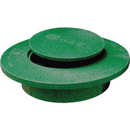 NDS 3 In. or 4 In. Green Plastic Replacement Emitter Lid