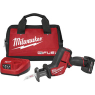 Milwaukee M12 HACKZALL Brushless Cordless Reciprocating Saw Kit with 4.0 Ah Battery & Charger