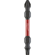 Milwaukee SHOCKWAVE #2 Phillips and T25 TORX Power Double-End Screwdriver Bit
