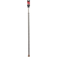 Milwaukee SDS-Max 1-1_4 In. x 36 In. 4-Cutter Rotary Hammer Drill Bit