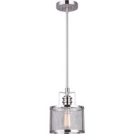 Home Impressions Beckett 1-Bulb Brushed Nickel Incandescent Pendant Light Fixture